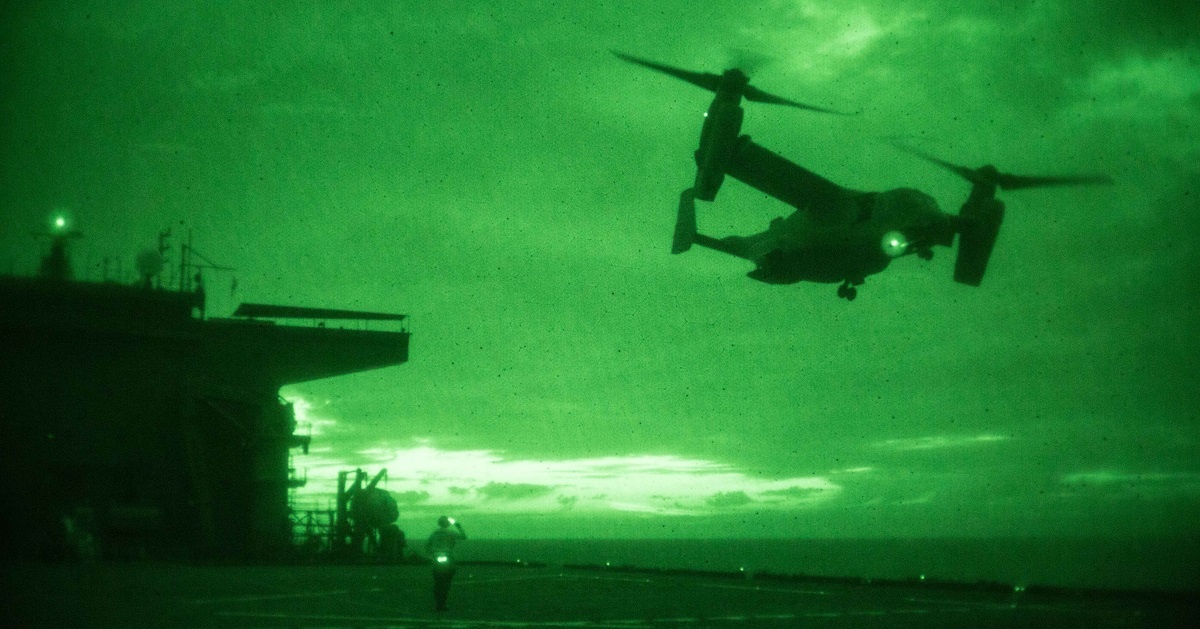 This is why amphibious operations need top level operational security