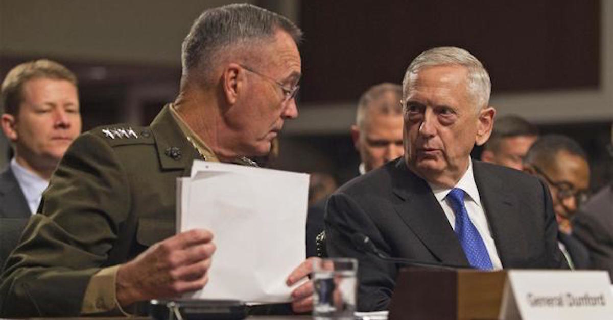 Congress wants misconduct by military’s top brass to be public