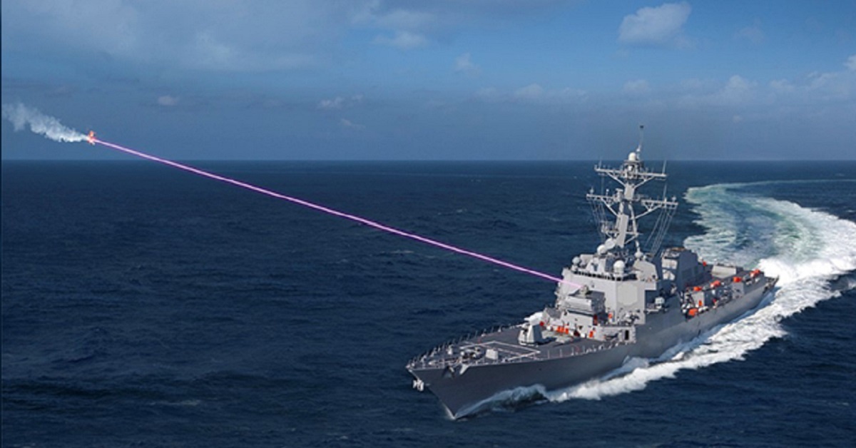 Navy shoots down cruise missile drone with an electric laser in ground-breaking first