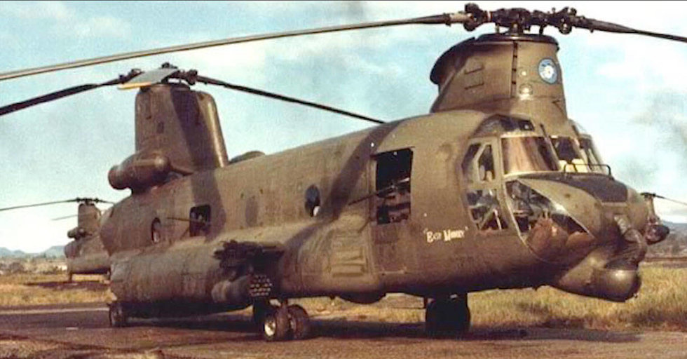 This monster aircraft was the helicopter version of the AC-130 gunship