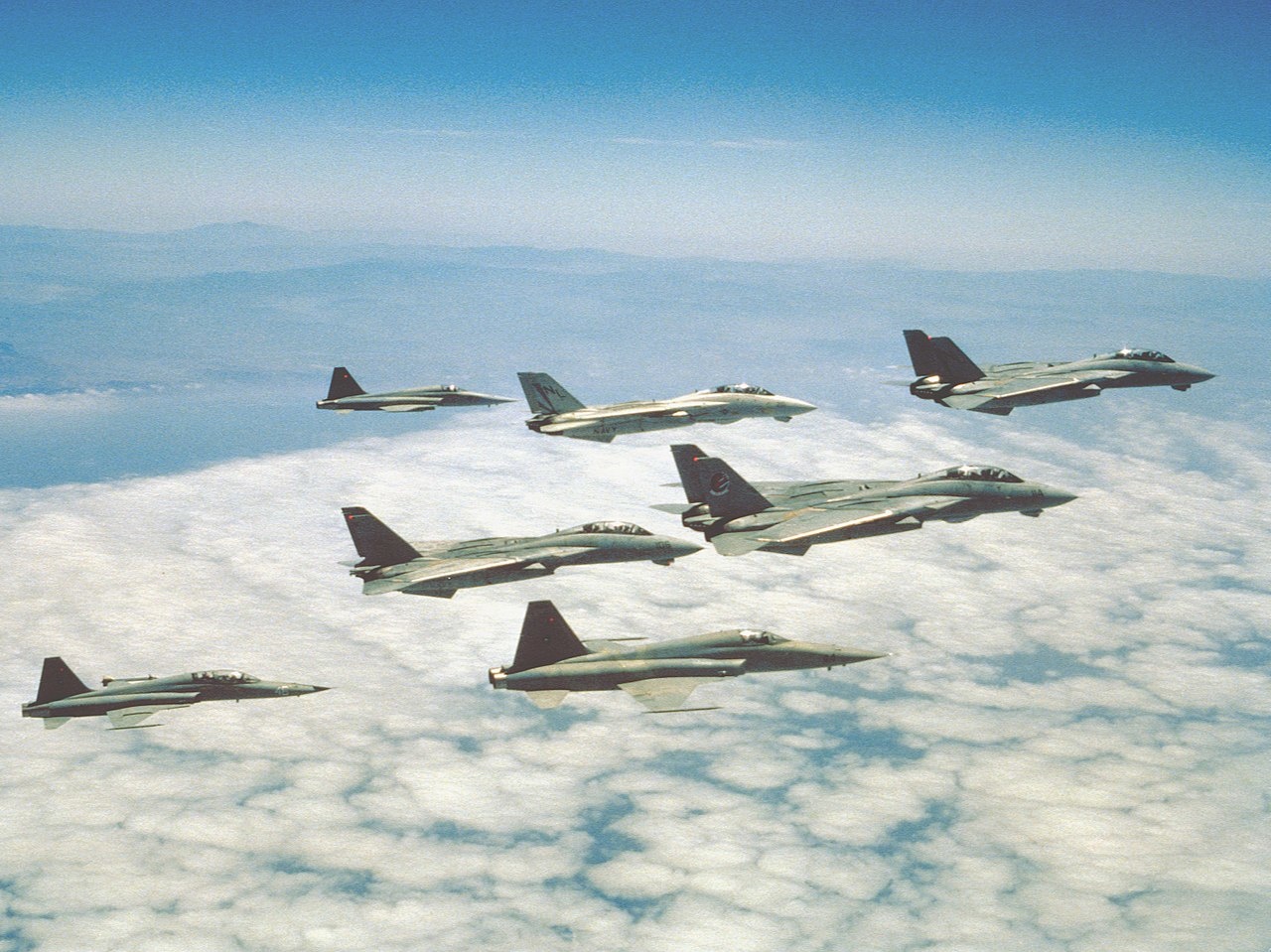 Top Gun MiGs prior to filming