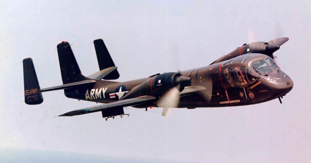 This was the Army’s fixed-wing recon plane