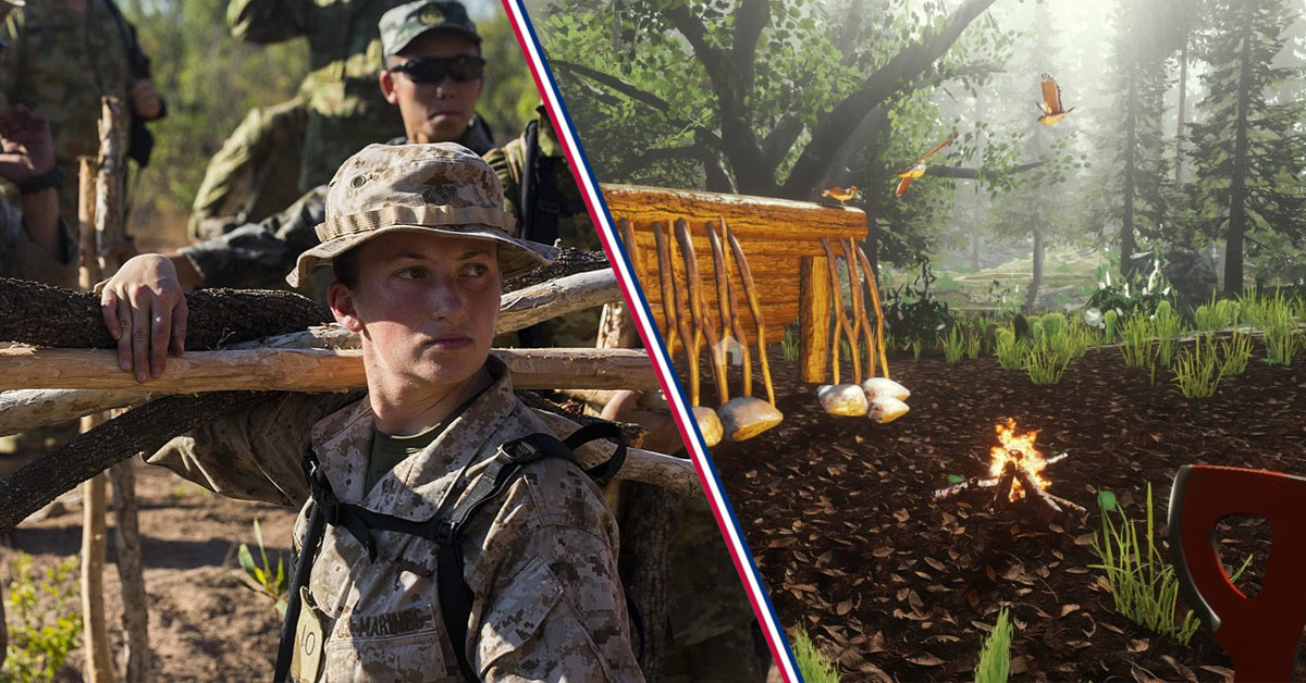How you can use your military skills in survival games