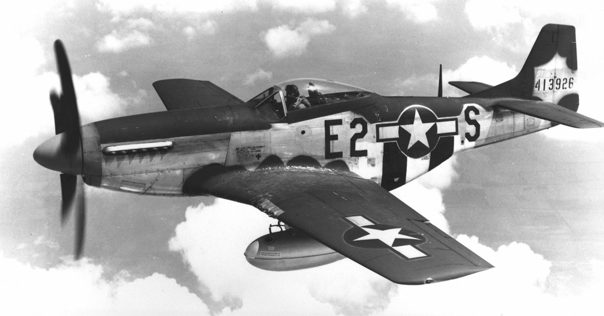 This was the final combat flight for the P-51 Mustang and F4U Corsair
