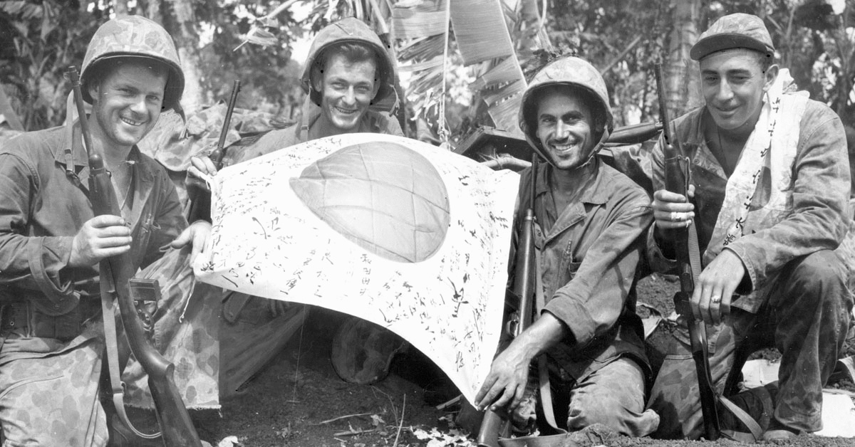 Why World War II veterans are returning captured Japanese flags
