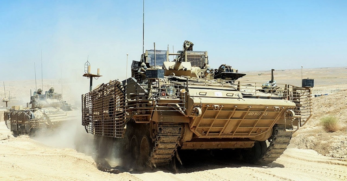 This infantry fighting vehicle has the firepower of a tank