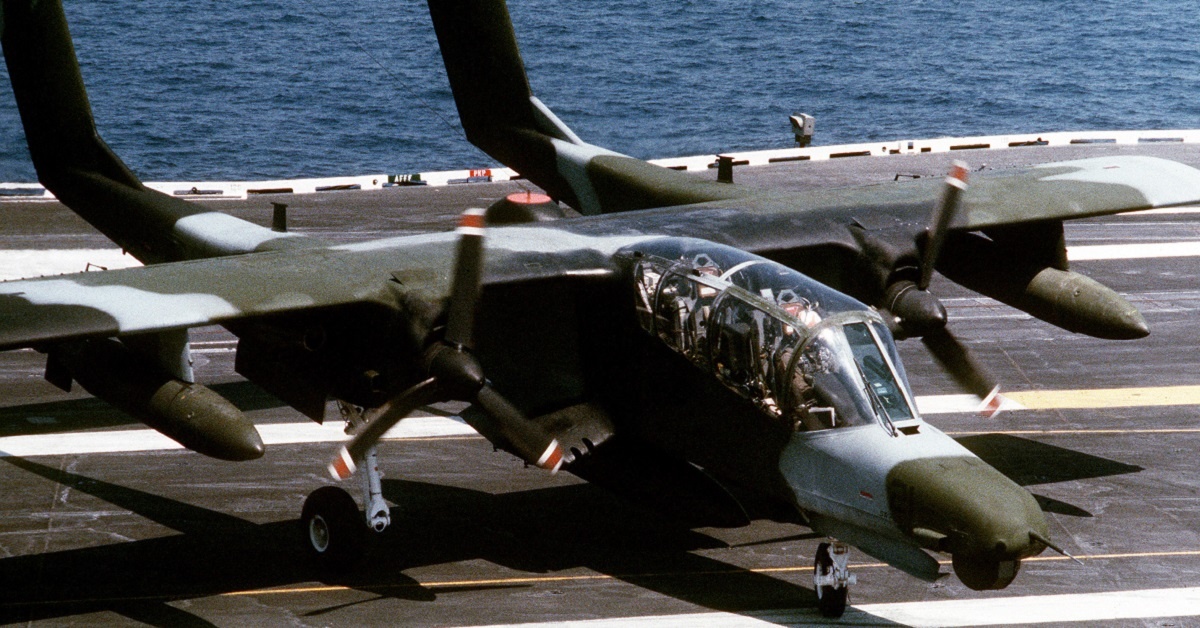 This flight student’s first attempt to land on an aircraft carrier ended in disaster