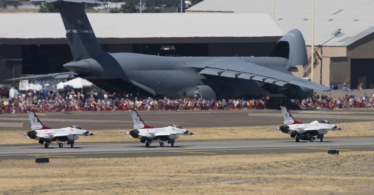 These are the other two Globemaster cargo planes