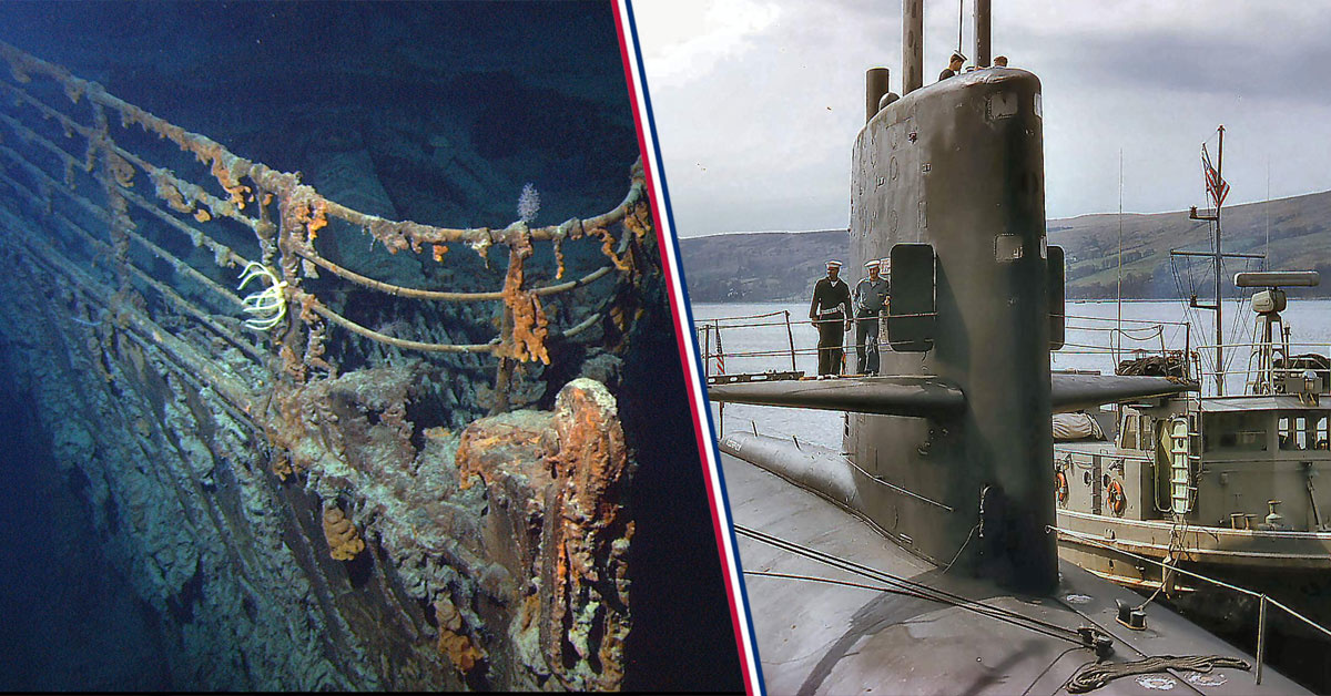 The secret Cold War mission that helped America find the Titanic