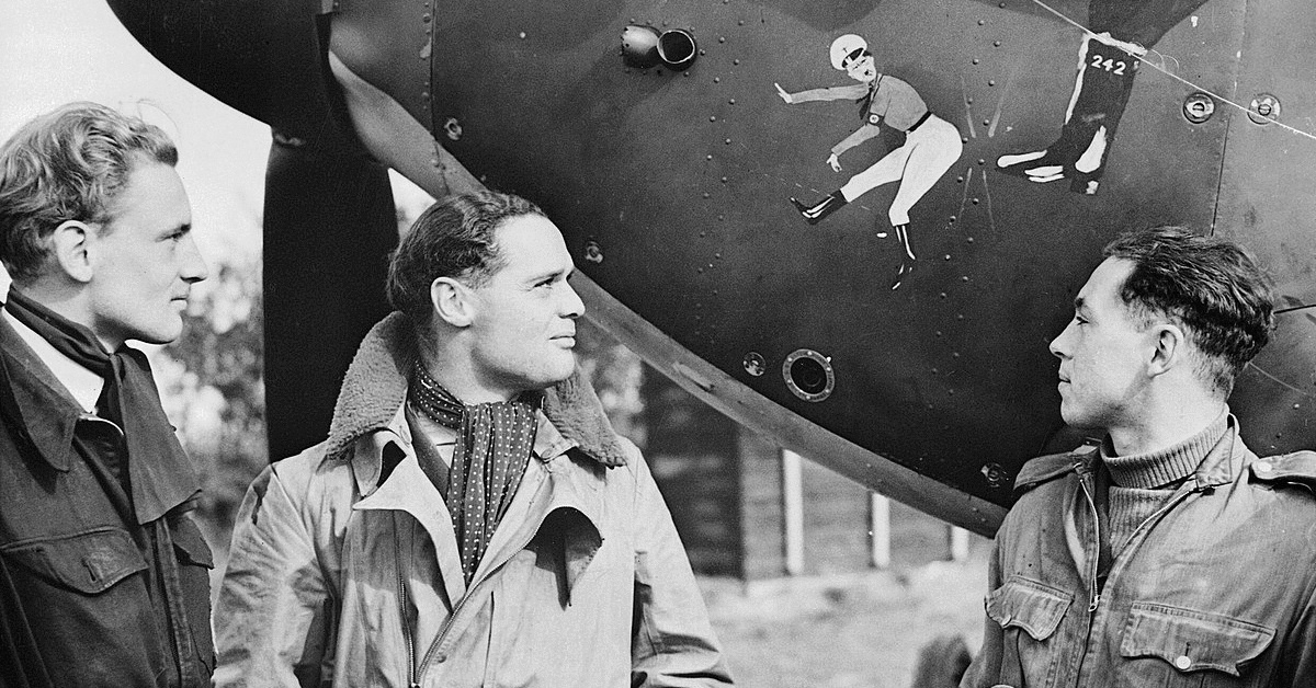 This WWII aviator became a fighter ace because his legs were amputated