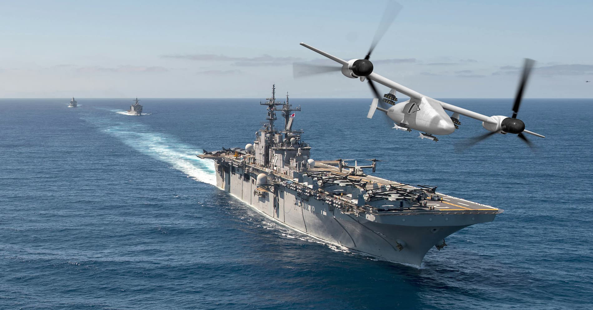 US Navy now accepting pitches for the world’s largest drone warship