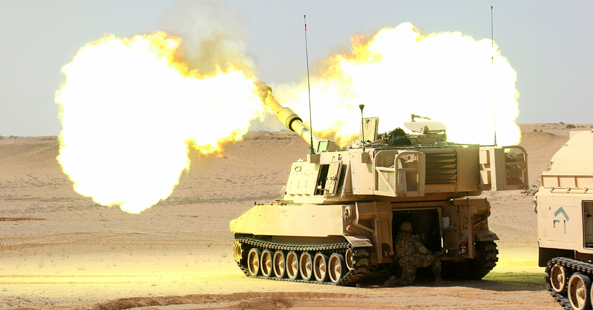 This howitzer gives the British Army long-range firepower