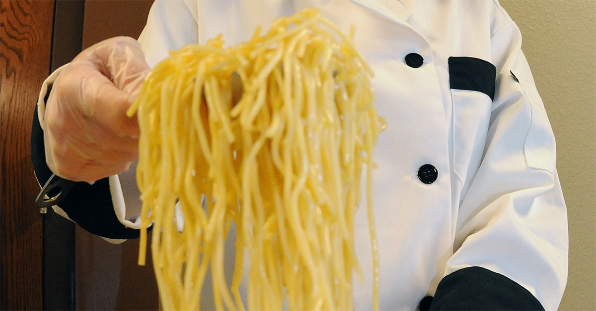 Devil Dog chef shows you how to make fresh pasta by hand
