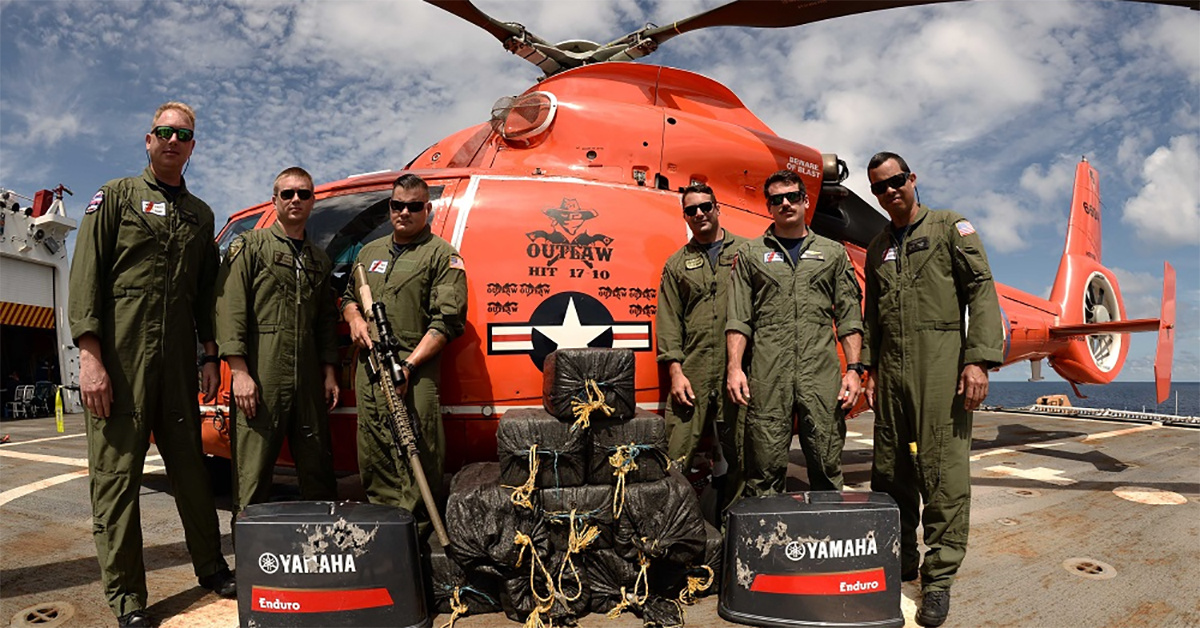 Coast Guard commandos guarding Trump, deployed to Med