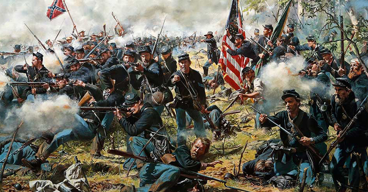 This Civil War battle literally saw brother against brother