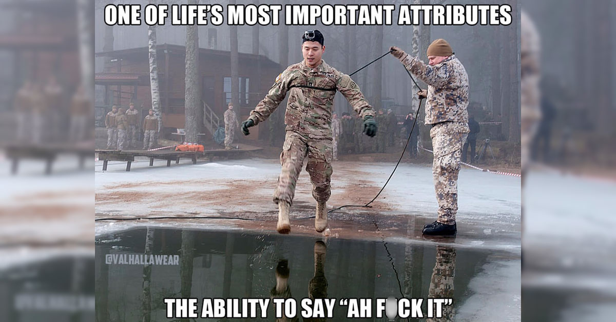 The 13 funniest military memes for the week of February 23rd