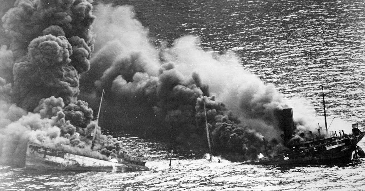 A fake smokestack made this German ship an unstoppable predator