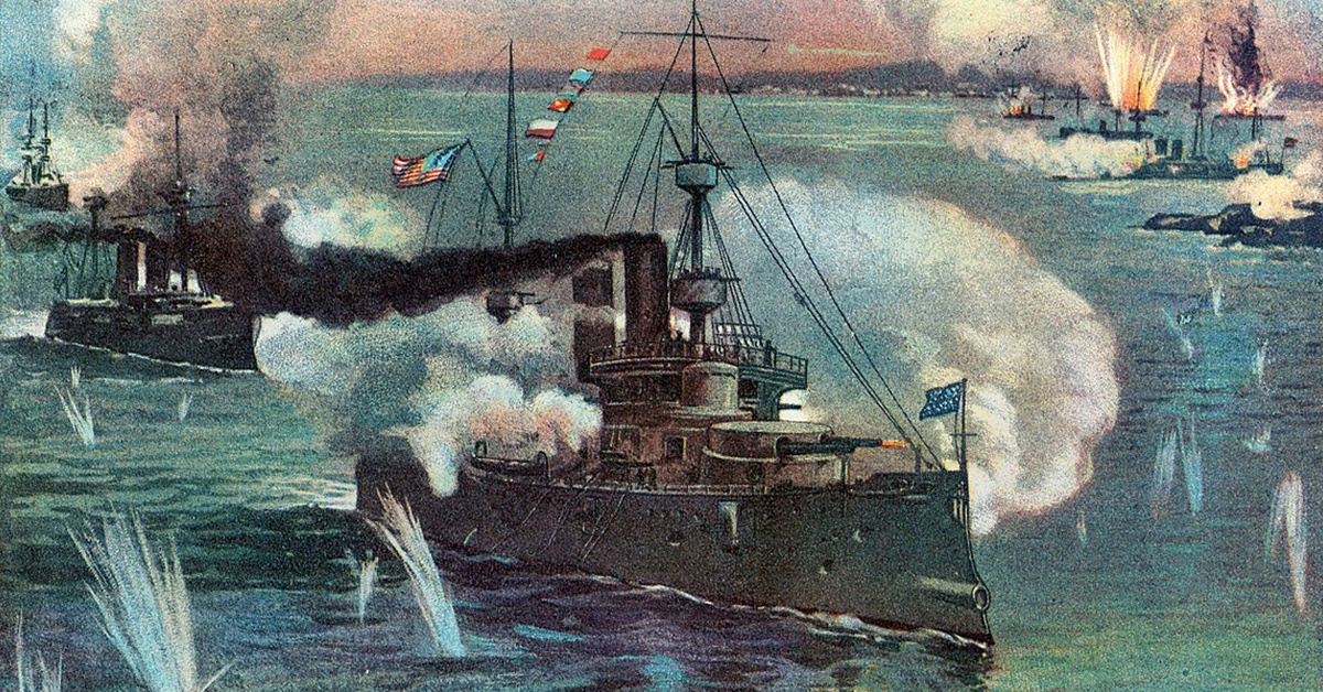 This is what was so revolutionary of the HMS Dreadnought