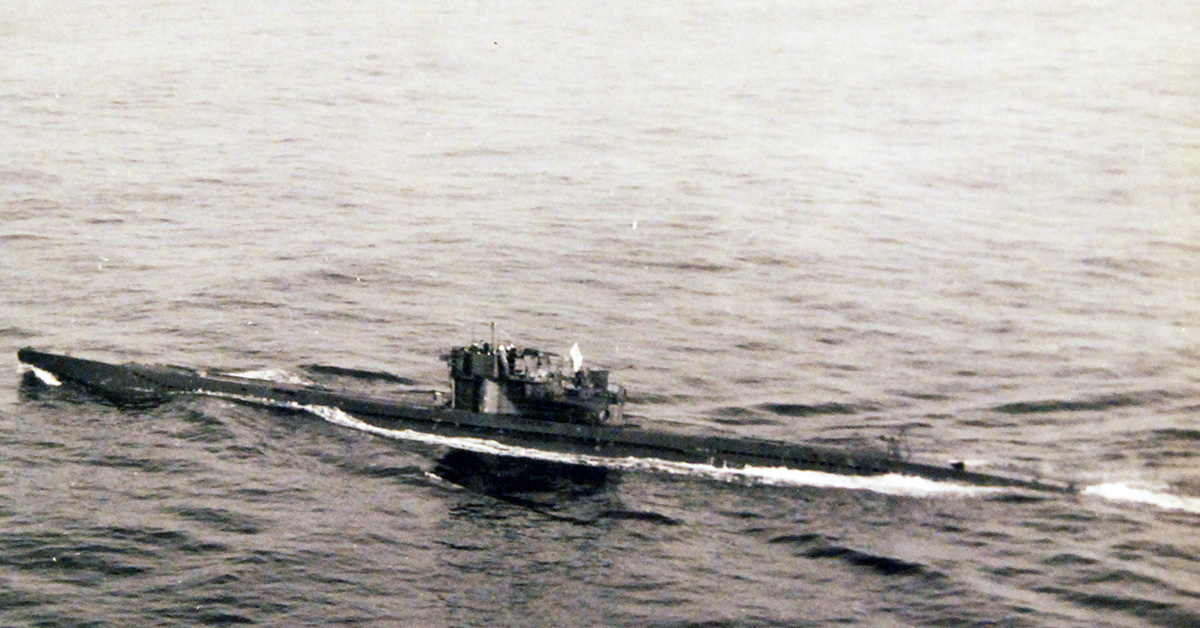 This German submarine was looted by American divers