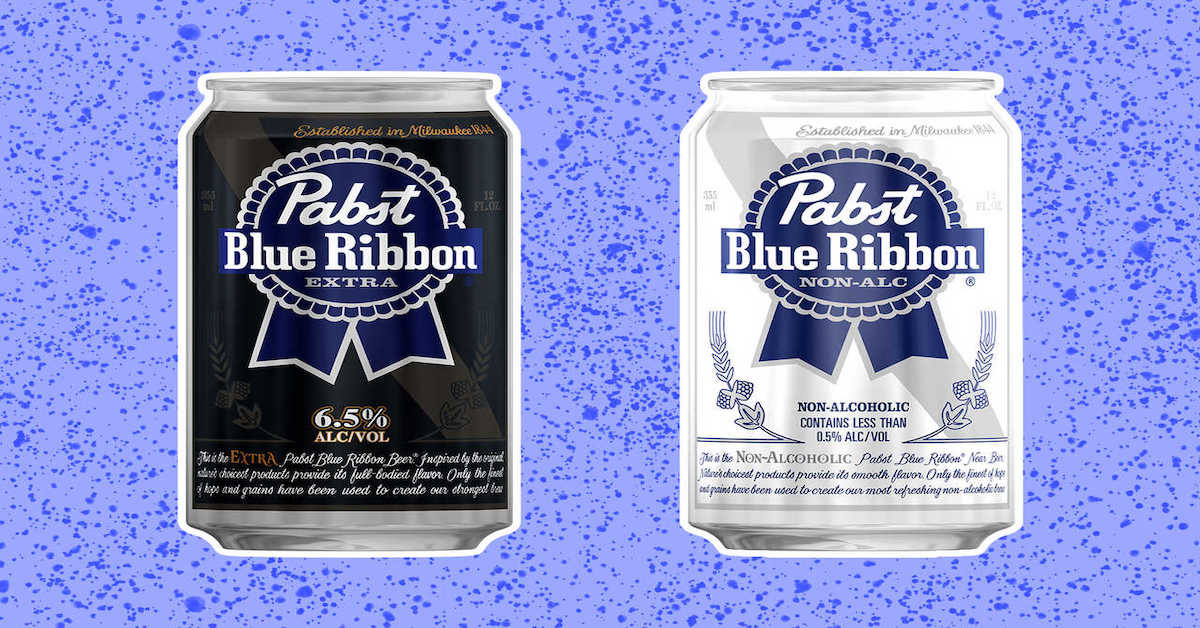 PBR just dropped a beer with no alcohol and a beer with extra alcohol