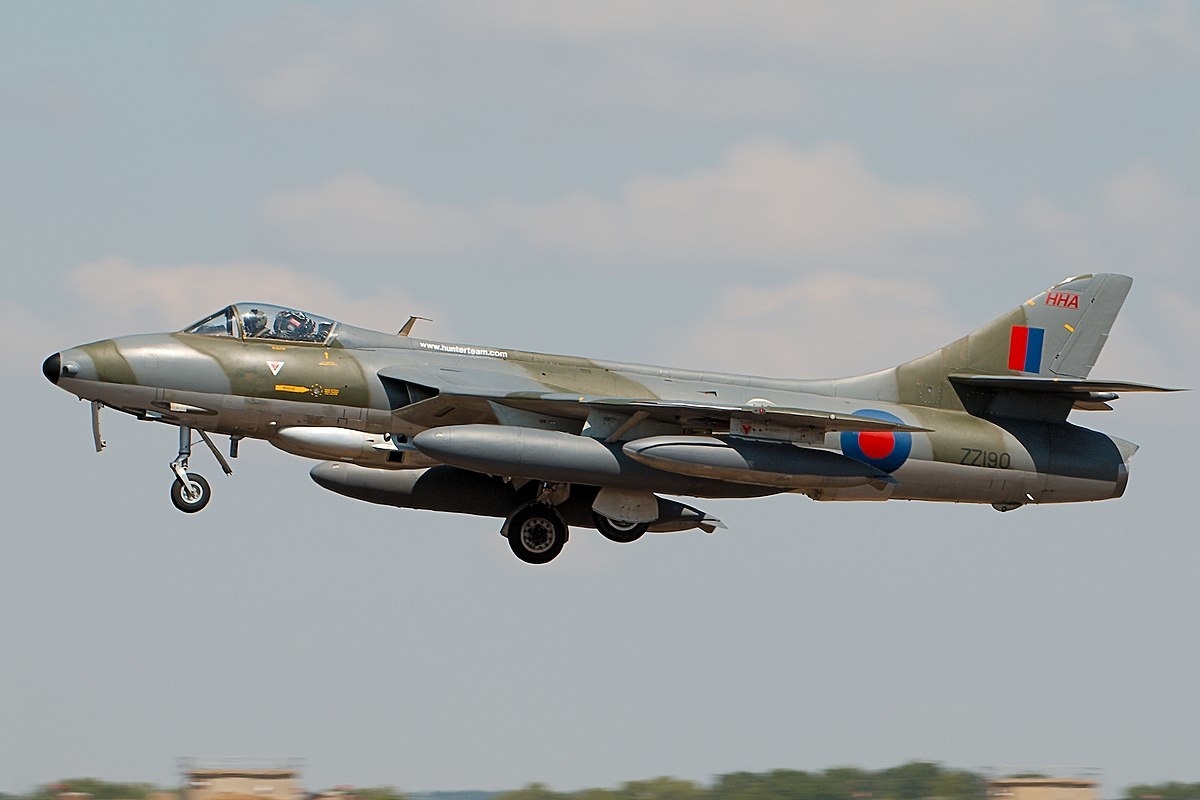 raf fighter jet and pilot