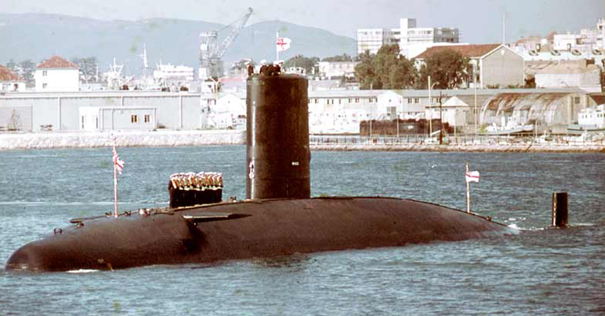 A nuclear submarine was destroyed by a guy trying to get out of work early