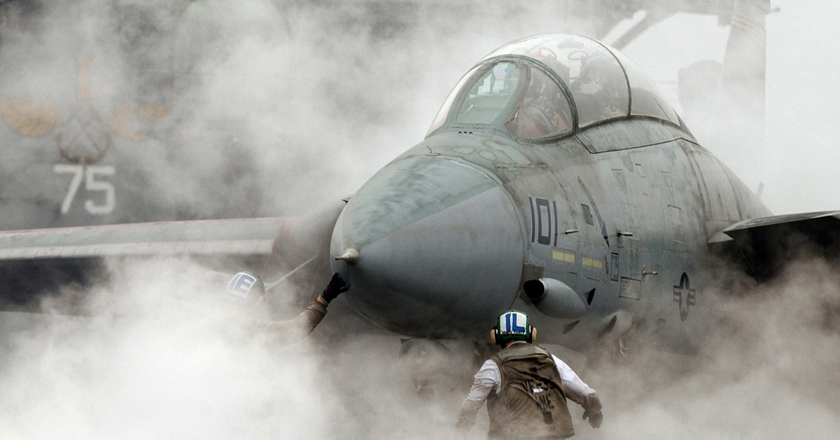 The F-14 Tomcat was designed around its engines, radar and missiles
