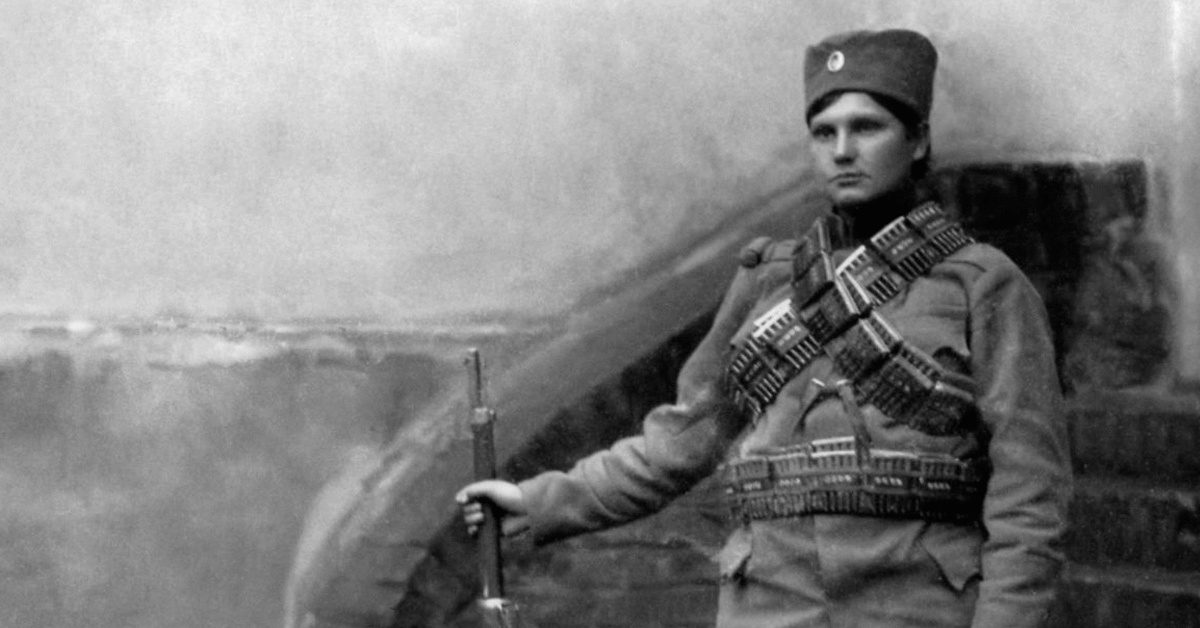 This British woman fought with Serbia in World War I