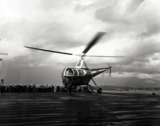 The crazy story of the first helicopter rescue at sea