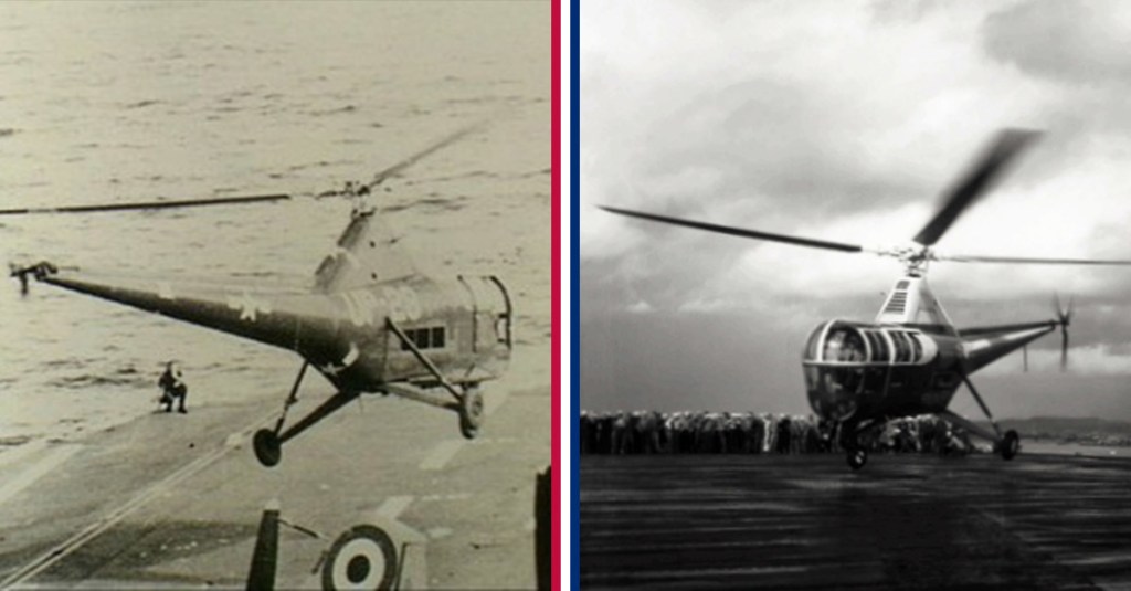 The crazy story of the first helicopter rescue at sea