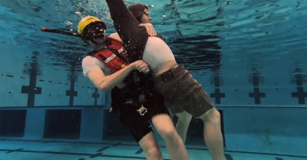 See how the Coast Guard trains elite rescue swimmers
