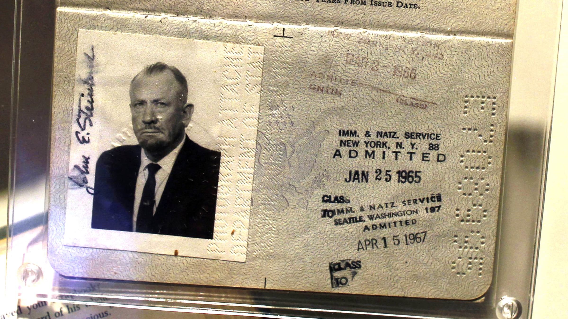 john steinbeck wanted to be in the OSS