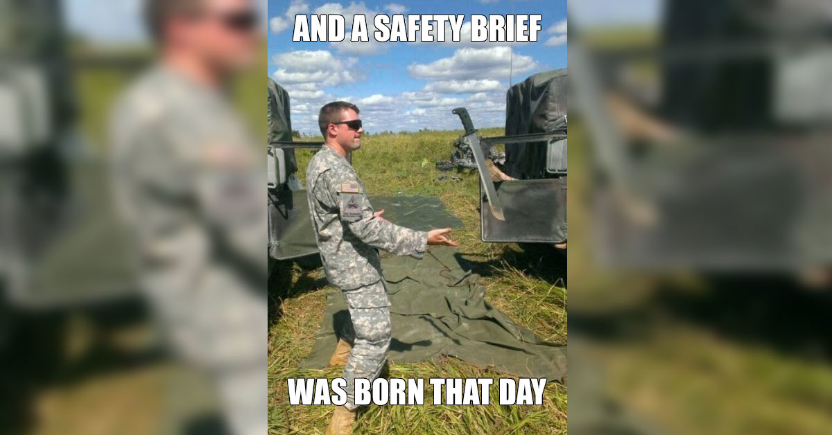The 6 types of people you meet outside of every military base