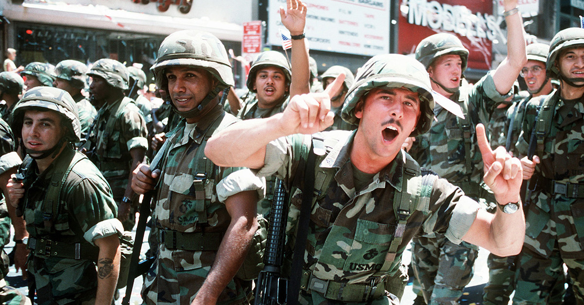 How the Marines ripped through the Iraqis in Operation Desert Storm