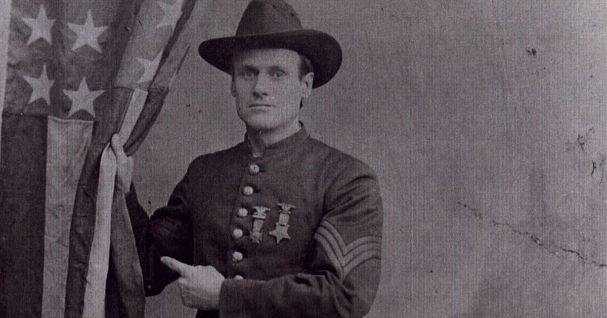 This Union officer might be the most wounded soldier in the Civil War