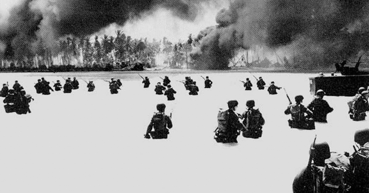 This was one of the most terrifying banzai charges of WWII