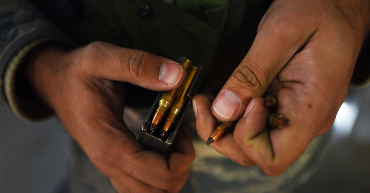 This military bullet is less powerful than its civilian variant