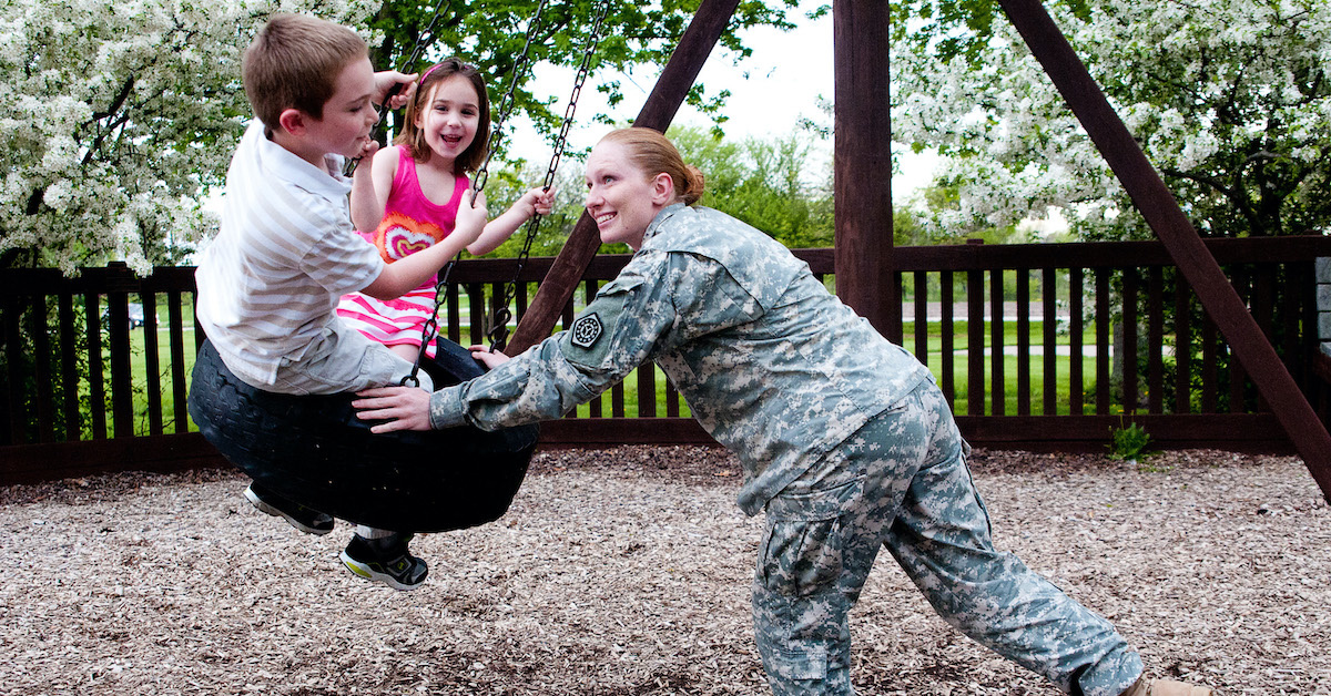 Soldiers can now get extra money for childcare after moving
