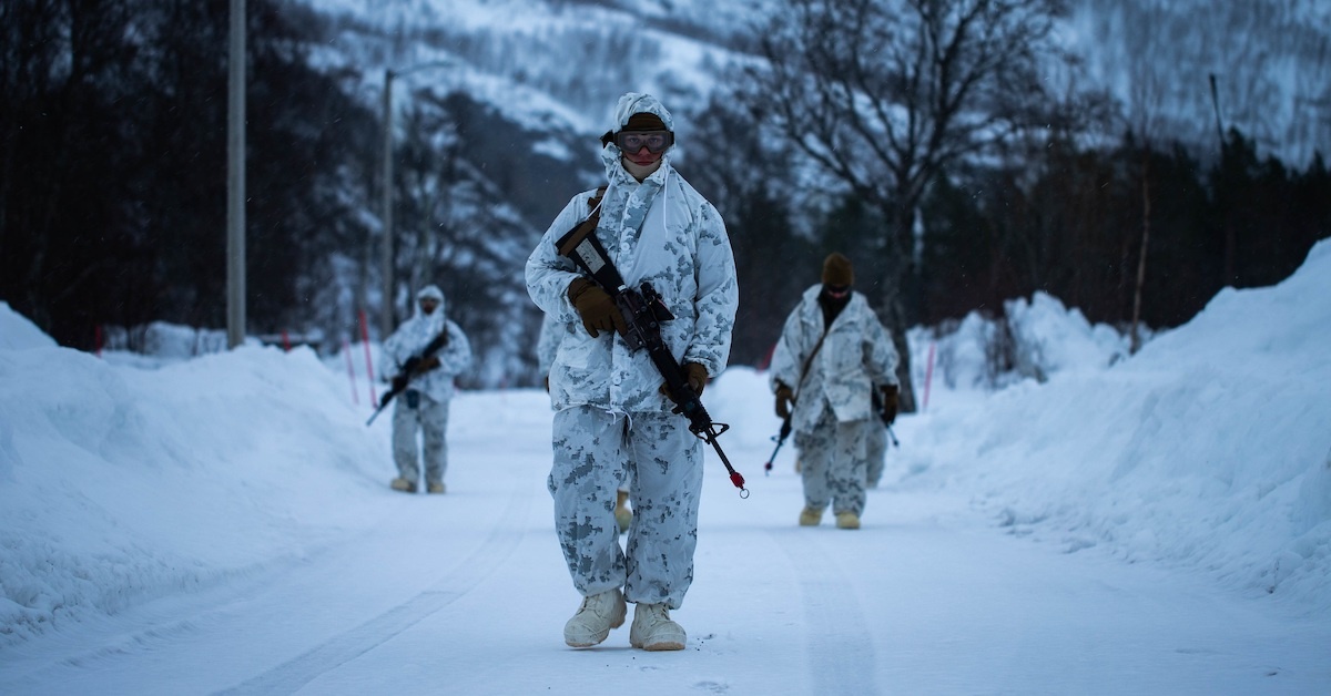 The Marines arrive in Norway