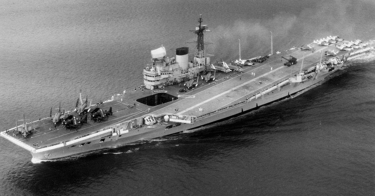 This British aircraft carrier served in the US Navy