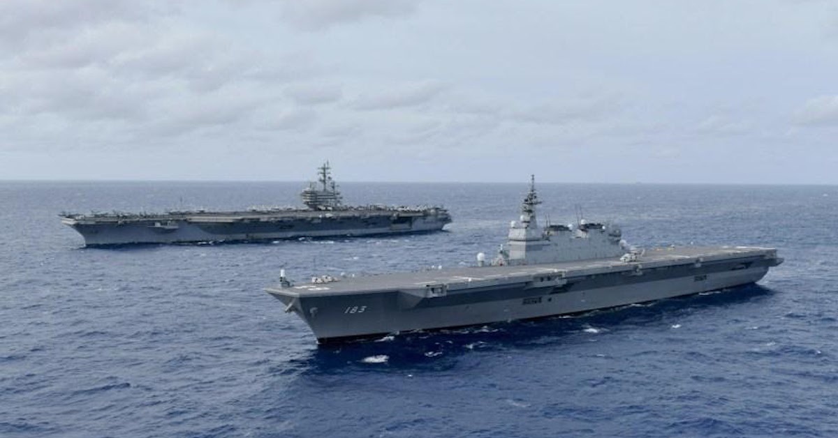 The first Japanese aircraft carrier in 75 years begins conversion