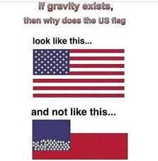 gravity american flag memes